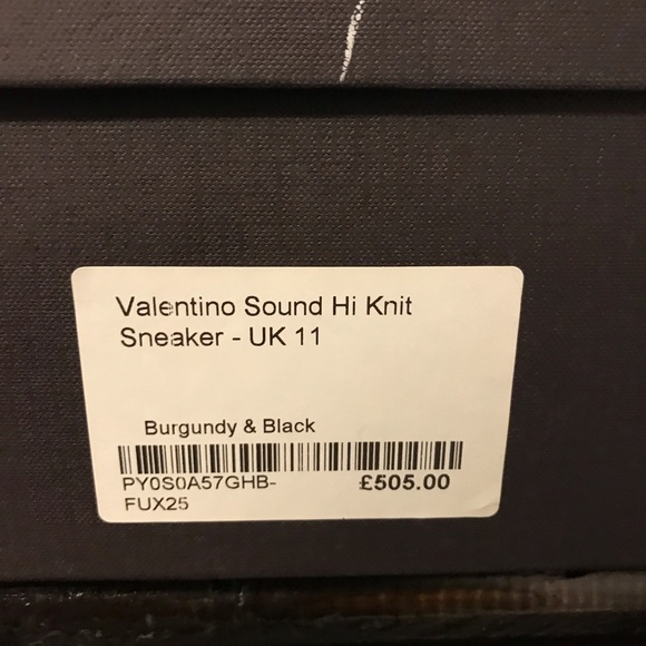 Valentino Sneakers UK 11 100% authentic - Picture 9 of 10